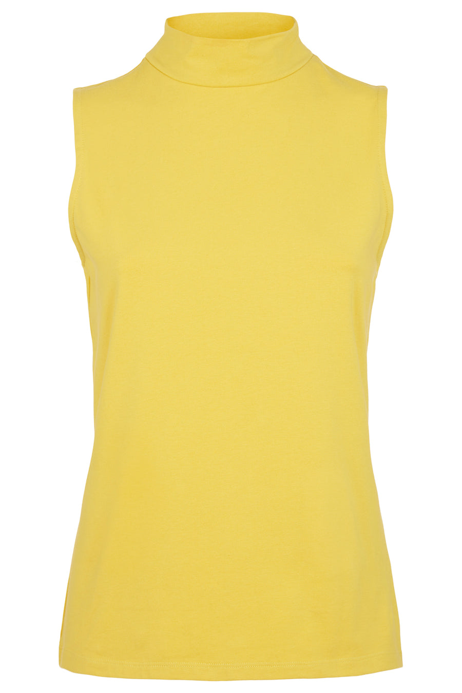 Kana Turtleneck Top in Yellow
