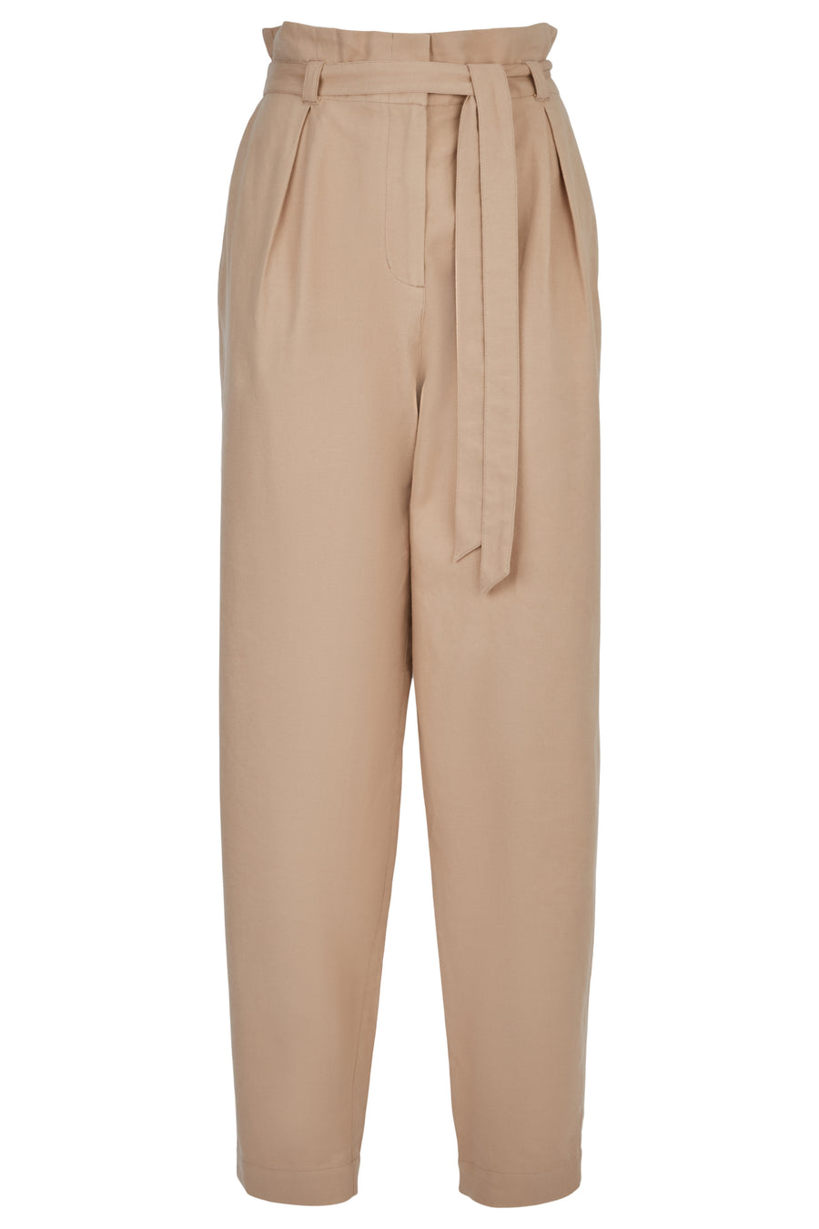 People Tree Fair Trade, Ethical & Sustainable Briar Trousers in Sand 100% Organic Cotton
